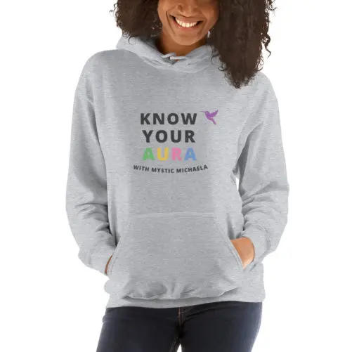 Know Your Aura Unisex Hoodie - Image 4