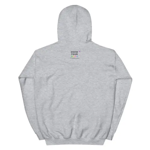 Turquoise Aura Explained Hoodie - Image 5