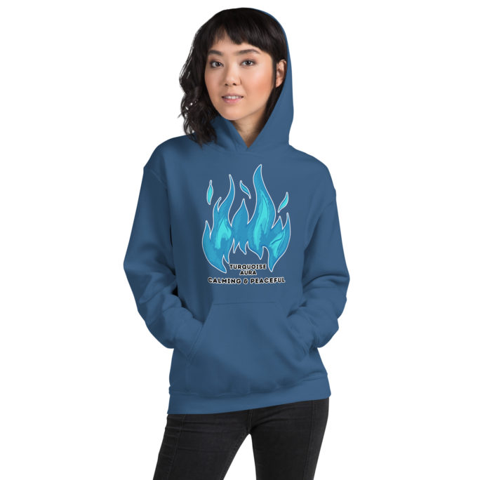Blue Aura Explained Flame Hoodie! Know Your Aura Podcast.