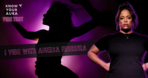 So you're an Underdog, Motherly, Mature, Well liked, Duplicitous, Fun. You vibe with purple blue aura, Aneesa Ferreira! Which Reality TV Female do you vibe with the most? Take this test and find out who you match best.