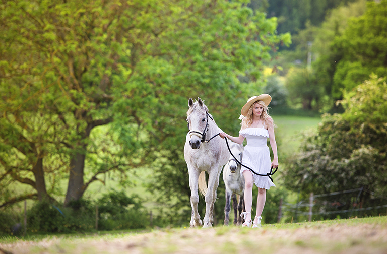 Horseback Rides on a Mountains Ranch