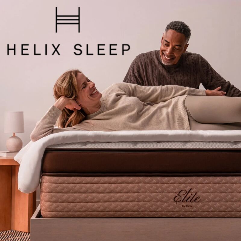 Go to HelixSleep.com/KYA for 20% Off Sitewide + 2 Free Dream Pillows with Mattress Purchase