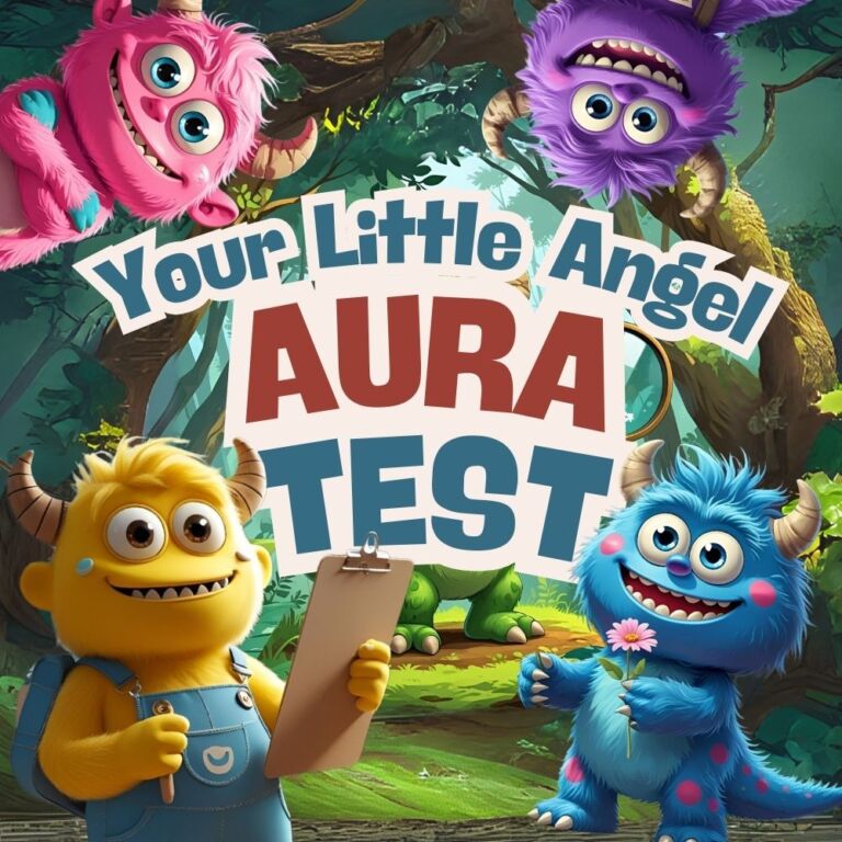 YOUR LITTLE ANGEL AURA TEST, TEST YOUR CHILD'S AURA! WHAT IS YOUR CHILD's AURA COLOR